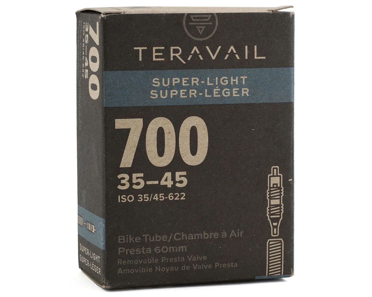 Teravail Superlight 700c Inner Tube (Presta) (35 - 45mm) (60mm) - view 2